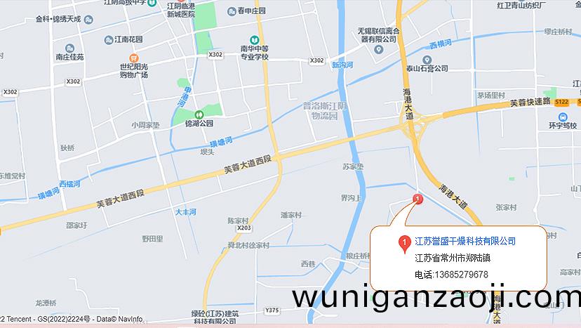 江(jiang)囌譽盛(sheng)榦燥(zao)科(ke)技(ji)有限公(gong)司的(de)位(wei)寘地(di)圖(tu)